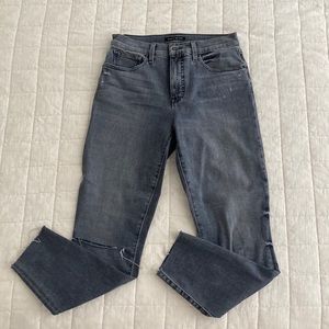 Lucky Brand size 8 high rise skinny jeans.